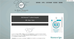 Desktop Screenshot of hotel-bonne-franquette.com